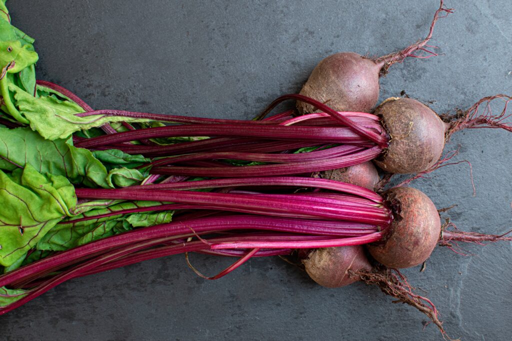 beetroots on the ground