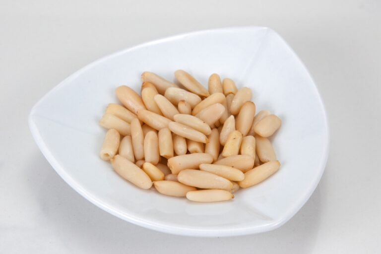 A bowl of pecan nuts